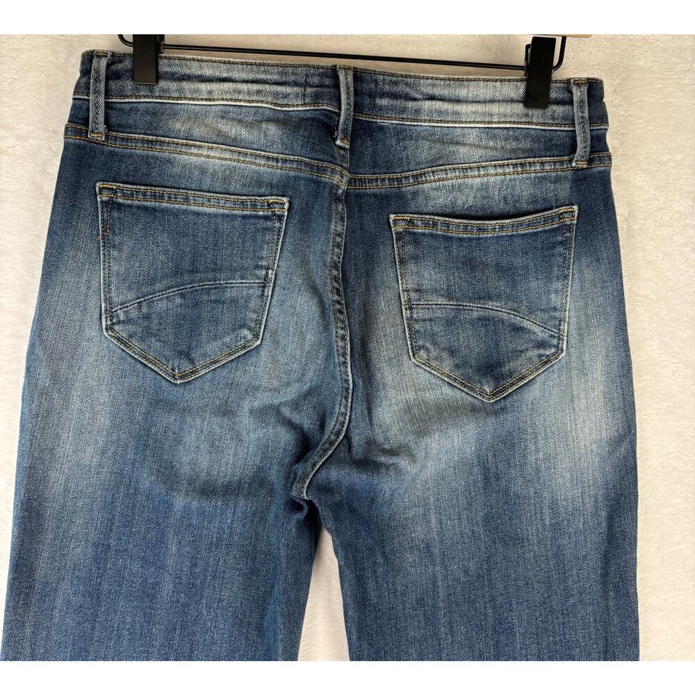 Driftwood Colette High Rise Jeans Size 29 Embroidered Cuff DW-P40373A - Picture 9 of 9